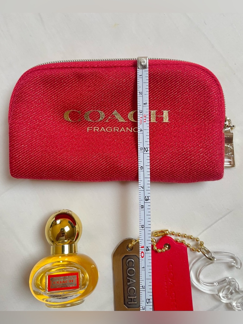 Coach Red Pouch Bundle - Picture 8 of 10